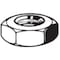 Zoro Select Jam Nut, 1/4"-20, Carbon Steel, Grade A, Zinc Plated, 5/32 in Ht, 100 PK U11360.025.0001 - alternate 1