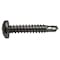Zoro Select Self-Drilling Screw, #8 x 3/4 in, Plain 410 Stainless Steel Pan Head Phillips Drive, 100 PK U31870.016.0075 - alternate 1