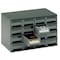 Akro-Mils Steel, Polystyrene, Drawer Bin Cabinet, 11 in D x 11 in H x 17 in W 19416 - alternate 5