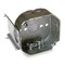Raco Electrical Box, 15.5 cu in, Octagon Box Type, 2 Gangs, Galvanized Steel, Octagon Shape 160 - alternate 1