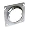 Raco Plaster Ring, 1 Gang, Galvanized Zinc, Fixture Cover Box Type 756 - alternate 1