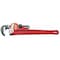 Ridgid 60" Heavy-Duty Straight Pipe Wrench, 8" Pipe Capacity, Red 31045 - alternate 6