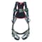 Miller Revolution(R) Arc-Flash Rated Full Body Harness, L/XL, 400 lb., Quick-Connect Chest/ Back D-Ring RKNARRL-QC/UBK - alternate 1
