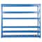 Vestil Starter Gravity Flow Rack, 36 in D, 96 in W, 5 Shelves, Blue FLOW-3-5 - alternate 3