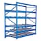 Vestil Starter Gravity Flow Rack, 48 in D, 96 in W, 5 Shelves, Blue FLOW-4-5 - alternate 1