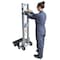 Zoro Select Manual Platform Lift Truck, Manual, 400 lb Load Capacity, Hand Winch Lift Control ALLW-2420-4SFL - alternate 3