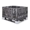 Buckhorn Collapsible Bulk Container 24.3 cu ft Volume Cap., 47 5/8 in L, 39 3/4 in W, 33 7/8 in H, Plastic BH4840342010000 - alternate 1