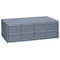 Durham Mfg Prime Cold Rolled Steel, Drawer Bin Cabinet, 12 1/4 in D x 7 1/2 in H x 22 3/4 in W 003-95 - alternate 1