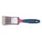 Zoro Select 1-1/2" Flat Sash Firm, Synthetic Bristle, Paint Brush, Rubber Handle 1XRK5 - alternate 1