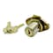 Zoro Select Cabinet and Drawer Dead Bolt Locks, Chrome, 7/8" For Door Thickness, 2 Number of Keys 1XRX3 - alternate 3