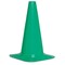 Zoro Select Traffic Cone, Polyethylene, Non-Reflective, 18 in Height, 1.5 lb, Blue 1YBW4 - alternate 2