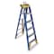 Werner 6 ft Fiberglass Stepladder, 375 lb Capacity OBCN06 - alternate 1