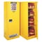 Justrite Hazardous Material Storage Cabinet, 22 gal, 3 Shelves, Steel, 23 1/4 in W x 65 in H x 18 in D 892200 - alternate 3