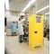 Justrite Hazardous Material Storage Cabinet, 22 gal, 3 Shelves, Steel, 23 1/4 in W x 65 in H x 18 in D 892200 - alternate 7