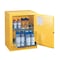 Justrite Hazardous Material Storage Cabinet, 24 Aerosol Cans, 1 Shelves, Steel, 21 in W x 27 in H x 18 in D 890500 - alternate 2