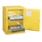 Justrite Hazardous Material Storage Cabinet, 24 Aerosol Cans, 1 Shelves, Steel, 21 in W x 27 in H x 18 in D 890500 - alternate 1
