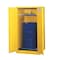 Justrite Hazardous Material Storage Cabinet, 55 gal, 1 Shelves, Steel, 34 in W x 65 in H x 34 in D, Yellow 896260 - alternate 2