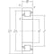 Ntn Cylindrical Roller Bearing, Bore 40 mm NU308G1C3 - alternate 2