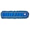 Rubbermaid Commercial 36 in L Flat Dust Mop, Slide On Connection, Looped-End, Blue, Synthetic FGJ35500BL00 - alternate 2