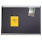 Quartet Magnetic Fabric Bulletin Board 48"H, Aluminum frame MB547A - alternate 6