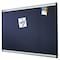 Quartet Magnetic Fabric Bulletin Board 36"W x 24"H MB543A-24 - alternate 9