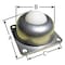 Ashland Conveyor Ball Transfer, Flange, 1-1/2In Ball Dia BT F 4H 1.5DIA 125 NYL/CS - alternate 1