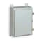 Wiegmann Padlockable Hasp Electrical Enclosures, 24 in H, 10 in D, 24 in W, 12, 13, Steel N12242410 - alternate 1