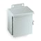 Wiegmann Padlockable Hasp Electrical Enclosures, 10 in H, 6 in D, 8 in W, 3R, Steel RHC081006 - alternate 1