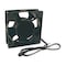 Wiegmann Axial Fan, Square, 115V AC, Plastic/Steel, 4 11/16 in W. WA4AXFN - alternate 2