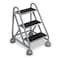 Cotterman 31 in H Steel Rolling Step, 3 Steps, 450 lb Load Capacity ST-300 A2 C1 P5 - alternate 1