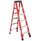Louisville 6 ft Fiberglass Stepladder, 375 lb Capacity FS1406HD - alternate 1
