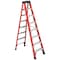 Louisville 8 ft Fiberglass Stepladder, 375 lb Capacity FS1408HD - alternate 1