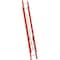 Louisville 20 ft Fiberglass Extension Ladder, 300 lb Load Capacity FE3220 - alternate 1