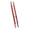 Louisville 16 ft Fiberglass Extension Ladder, 300 lb Load Capacity FE3216 - alternate 1