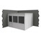 Porta-King 2-Wall Modular In-Plant Office, 8 ft H, 12 ft W, 10 ft D, White VK1DW-WCM 10'x12' 2-Wall - alternate 2
