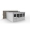 Porta-King 3-Wall Modular In-Plant Office, 8 ft H, 16 ft W, 16 ft D, White VK1DW-WCM 16'x16' 3-Wall - alternate 2