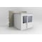 Porta-King 3-Wall Modular In-Plant Office, 8 ft H, 8 ft W, 8 ft D, White VK1STL-WCM 8'x8' 3-Wall - alternate 2