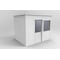 Porta-King 4-Wall Modular In-Plant Office, 8 ft H, 10 ft W, 8 ft D, White VK1STL-WCM 8'x10' 4-Wall - alternate 2