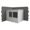 Porta-King 2-Wall Modular In-Plant Office, 8 ft H, 10 ft W, 8 ft D, White VK1STL-WCM 8'x10' 2-Wall - alternate 2