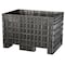 Buckhorn Bulk Container 13.8 cu ft Volume Cap., 41 5/8 in L, 28 3/4 in W, 27 3/4 in H, Plastic, Black BF4229280010000 - alternate 1