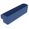 Akro-Mils Drawer Storage Bin, Plastic, Blue, 4 5/8 in H, 3 3/4 in W, 17 5/8 in L 31148BLU - alternate 1
