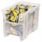 Akro-Mils Stacking Bin, 17-1/2 in L x 10-7/8 in W x 12-1/2 in H, Clear, 75 lb Load Capacity 13014SCLAR - alternate 2