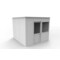 Porta-King 4-Wall Modular In-Plant Office, 8 ft H, 10 ft W, 10 ft D, White VK1STL-WCM 10'x10' 4-Wall - alternate 2