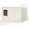 Porta-King 4-Wall Modular In-Plant Office, 8 ft H, 12 ft W, 10 ft D, White VK1DW-WCM 10'x12' 4-Wall - alternate 1