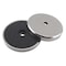 Zoro Select Round Base Magnet, 11 lb. Pull, PK2 10E773 - alternate 1