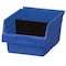 Akro-Mils Shelf Storage Bin, Plastic, Blue, 6 in H, 8 3/8 in W, 11 5/8 in L 30080BLUE - alternate 2