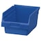 Akro-Mils Shelf Storage Bin, Plastic, Blue, 6 in H, 8 3/8 in W, 11 5/8 in L 30080BLUE - alternate 1