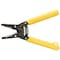 Ideal Electrical T-5 Wire Strippers, 10 - 18 AWG Solid, 12 - 20 AWG Stranded, Plier Nose, Yellow 45-120 - alternate 1