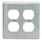 Appleton Electric 2 Gangs -Gang Horizontal, Vertical Weatherproof Cover, 4-5/8 in W, 4-5/8 in H FSK-2DR - alternate 1