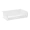 Quantum Storage Systems Hang & Stack Storage Bin, Polypropylene, Clear, 5 in H, 16 1/2 in W, 10 7/8 in L QUS245CL - alternate 1